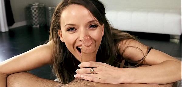  BlowPass MILF Pristine Edge Says She Can Swallow MOST Big Dicks!